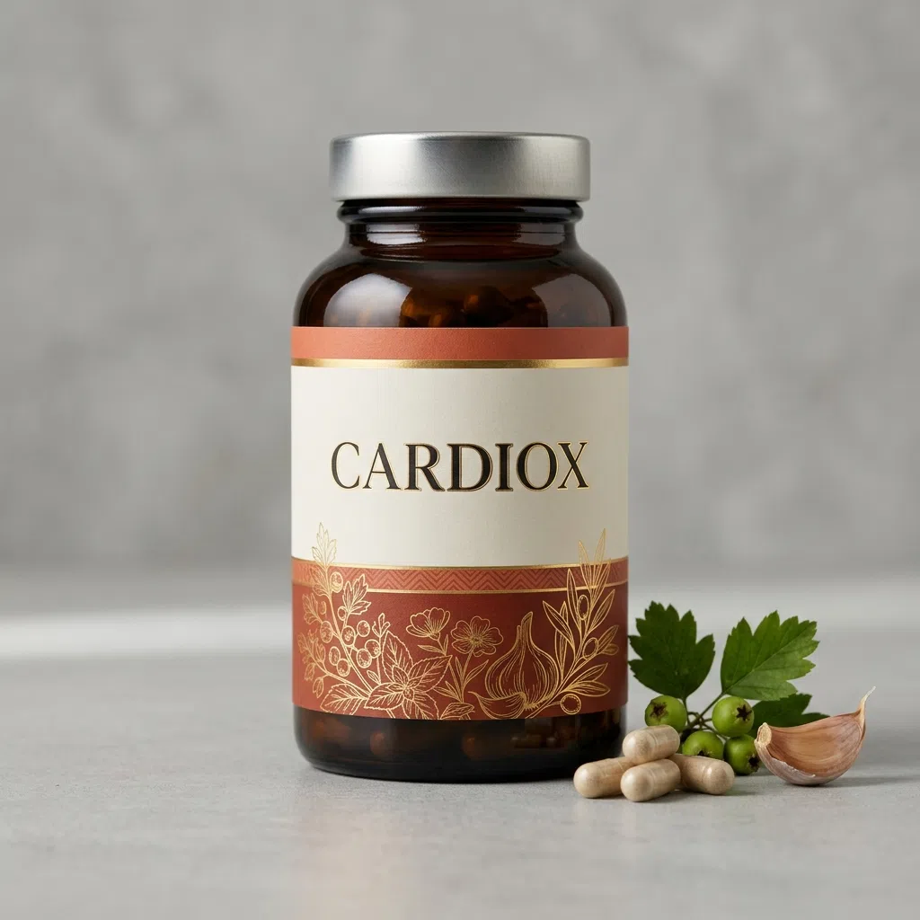 CardioX supplement bottle - heart health supplement for adults over 50